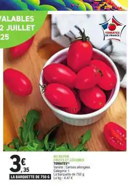 E.Leclerc Tomates offre