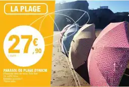 E.Leclerc PARASOL DE PLAGE Ø180CM offre