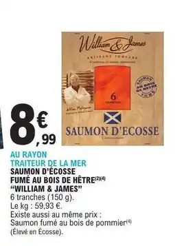 E.Leclerc SAUMON D’ÉCOSSE offre