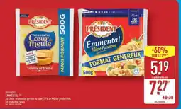 ALDI PRÉSIDENT Emmental offre