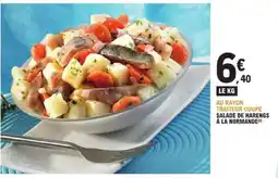 E.Leclerc SALADE DE HARENGS À LA NORMANDE offre