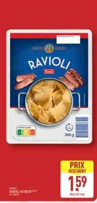 ALDI Ravioli au Bœuf offre
