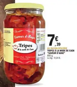 E.Leclerc Tripes à la mode de Caen Saveur d'Auge offre