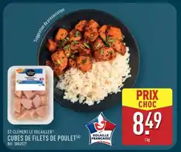 ALDI Cubes de Filets de Poulet offre