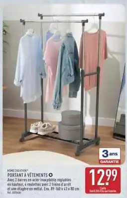 ALDI Portant à vêtements offre