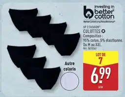 ALDI CULOTTES offre