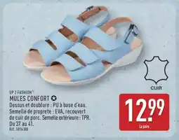 ALDI Mules Confort offre