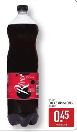 ALDI RIVER Cola sans sucres offre