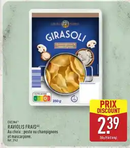 ALDI CUCINA Raviolis frais offre