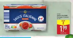 ALDI CUCINA Sauce italienne offre