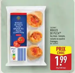 ALDI CUCINA Roulés de pizza offre