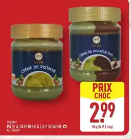 ALDI CUCINA Pâte à tartiner à la pistache offre