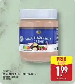 ALDI CUCINA Assortiment de tartinables offre