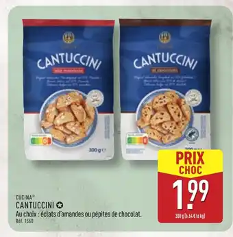 ALDI CUCINA cantuccini offre