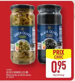 ALDI CUCINA Olives rondelles offre