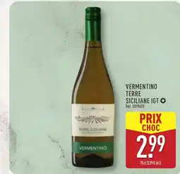 ALDI Vermentino terre siciliane igt offre