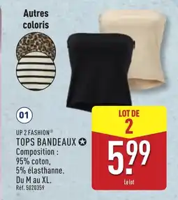 ALDI UP 2 FASHION Tops bandeaux offre