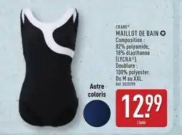 ALDI CRANE Maillot de bain offre