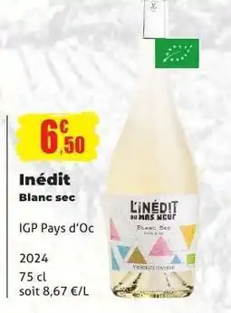 E.Leclerc Inédit Blanc sec offre