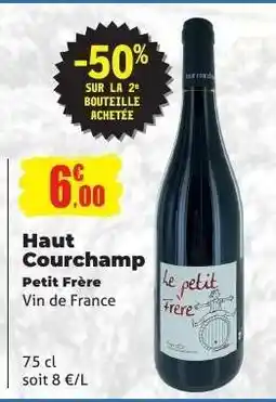 E.Leclerc Haut Courchamp Petit Frère Vin de France offre