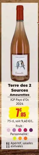 E.Leclerc Terre des 2 Sources Amourettes offre