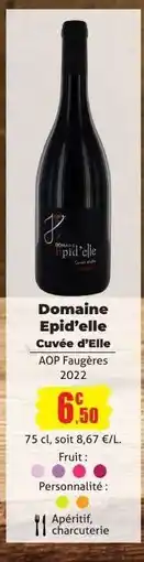 E.Leclerc Domaine Epid'elle Cuvée d'Elle offre