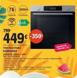 E.Leclerc FOUR ENCASTRABLE SAMSUNG offre