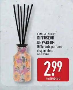 ALDI HOME CREATION Diffuseur de parfum offre