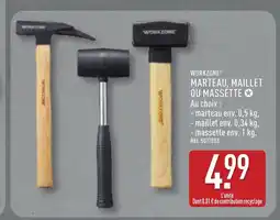 ALDI WORKZONE Marteau maillet ou massette offre