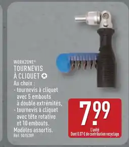 ALDI WORKZONE Tournevis à cliquet offre