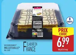 ALDI DESSERISSIMES Millefeuille offre