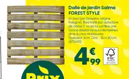Truffaut FOREST STYLE Dalle de jardin Salma offre