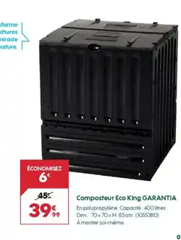 Truffaut GARDENA Compostur Eco King offre