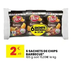 Stokomani 6 sachets de chips barbecue offre