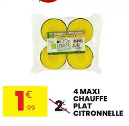Stokomani 4 maxi chauffe plat citronnelle offre