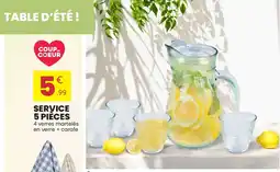 Stokomani Service 5 pièces offre