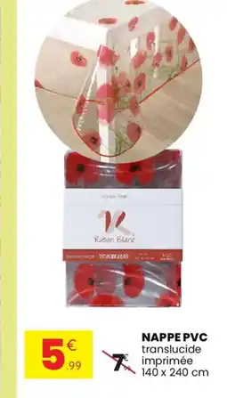 Stokomani Nappe pvc offre