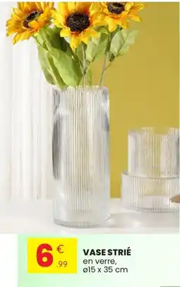 Stokomani Vase strié offre