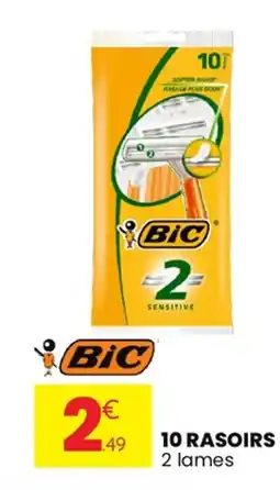 Stokomani BIC 10 rasoirs offre