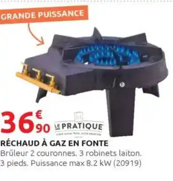 Rural Master Réchaud à gaz en fonte offre
