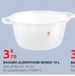 Rural Master Bassine alimentaire offre
