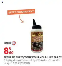 Rural Master Répulsif puces/poux pour volailles offre