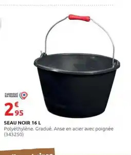 Rural Master Seau noir offre