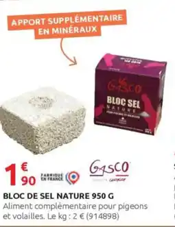 Rural Master Bloc de sel nature offre