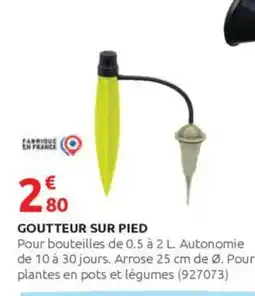 Rural Master Goutteur sur pied offre