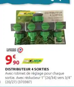 Rural Master Distributeur 4 sorties offre