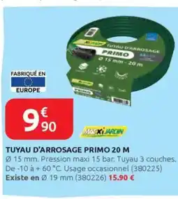 Rural Master Tuyau d'arrosage primo 20 m offre
