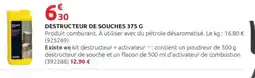 Rural Master Destructeur de souches offre