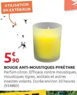 Rural Master Bougie anti-moustiques pyrethre offre