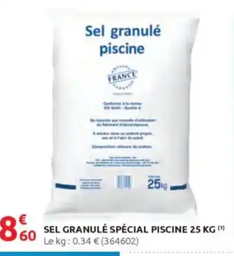 Rural Master Sel granulé spécial piscine offre